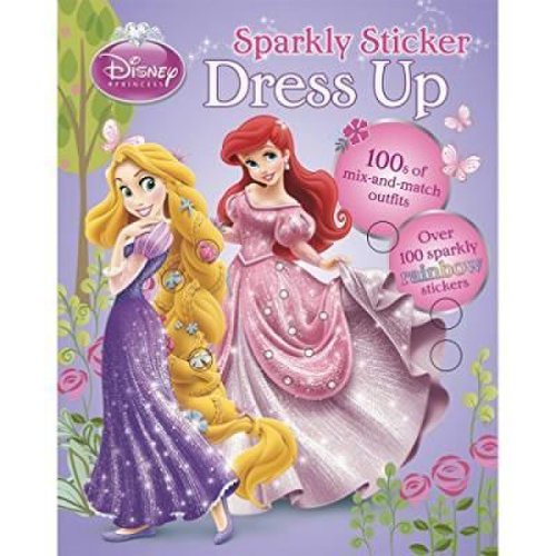 Dress up sparkly sticker
