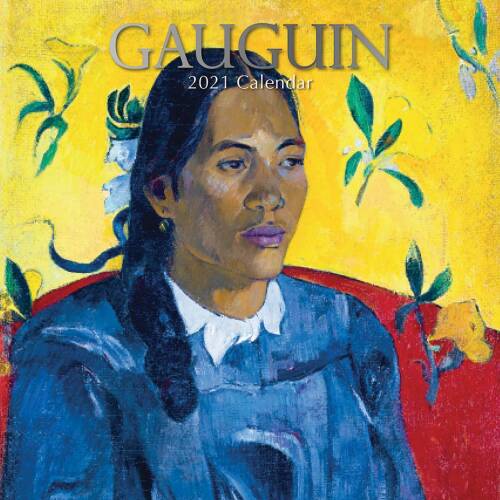 Gauguin 2021 square wall calendar