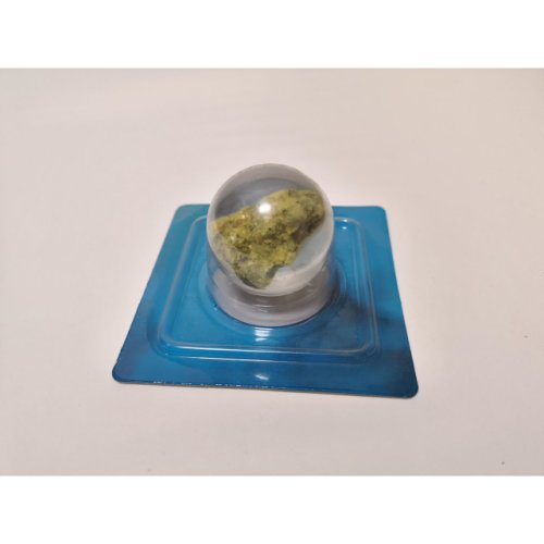 Marble ball - orpiment