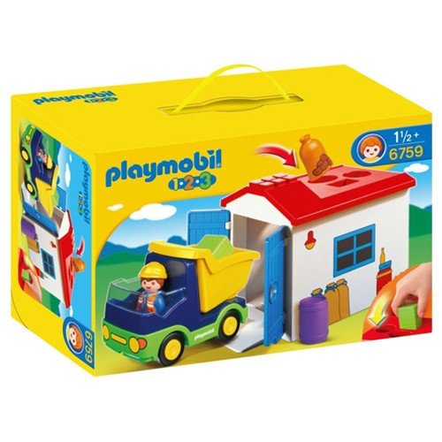 1.2.3 Camion Cu Garaj Playmobil