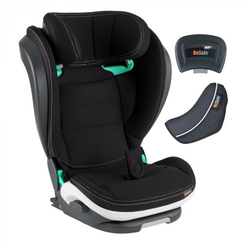 Scaun auto copii iZi Flex Fix i-Size - Premium Black