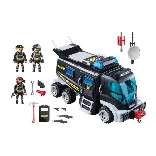 Set Playmobil Camionul Echipei Swat