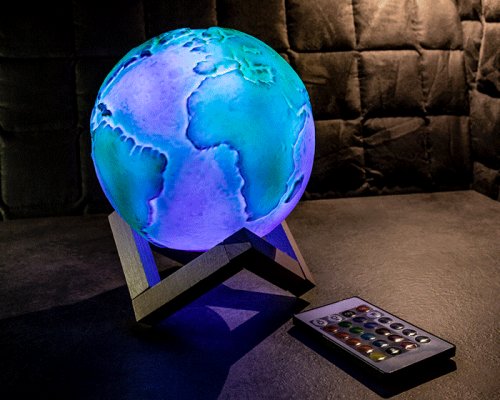 Lampa 3D Earth