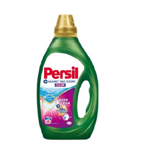 Detergent lichid Against Bad Odors Color, 18 spalari, 900 ml, Persil