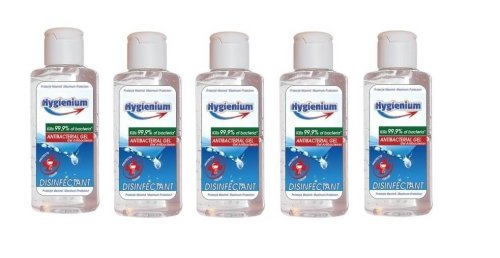 Pachet Hygienium Virucid Gel dezinfectant maini 5x85 ml, avizat de Ministerul Sanatatii