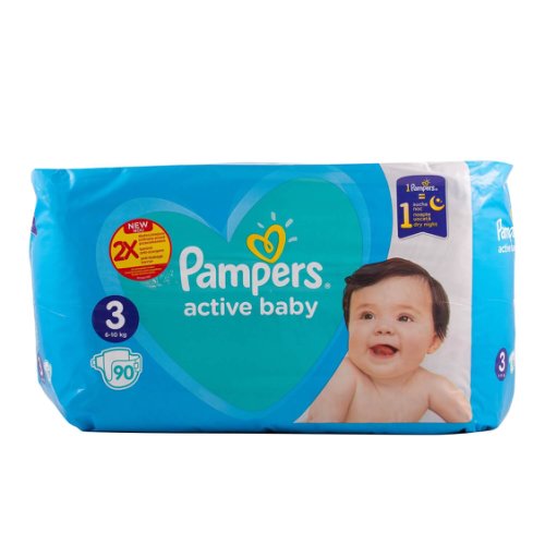 Pampers new baby nr. 3, 90 buc, 6-10 kg