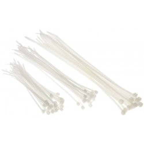 Set 60 coliere cablu din plastic 100/150x2.5, 200x3.5mm