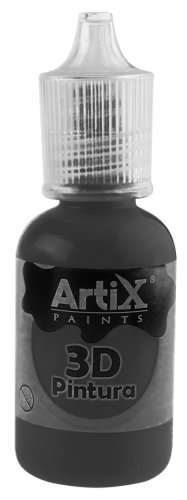 Acrilic efect 3D negru 30ml Artix PP662-10