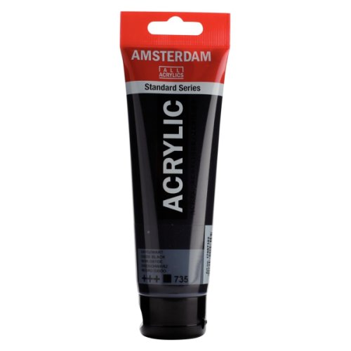 Acrilic Standard 120ml Amsterdam negru oxid 17097352