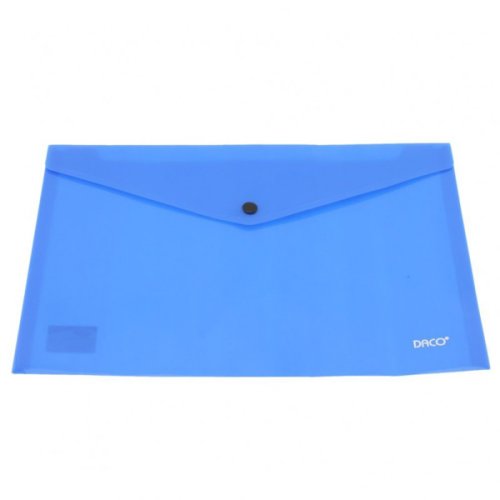 Mapa plastic plic albastru cu capsa A3 Daco MP123A