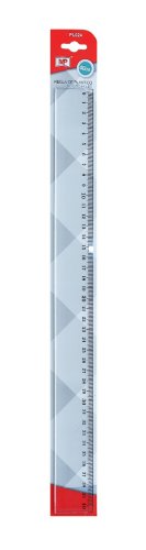 Rigla plastic transparent 40cm MP PL024