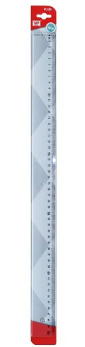 Rigla plastic transparenta 50cm MP PL025