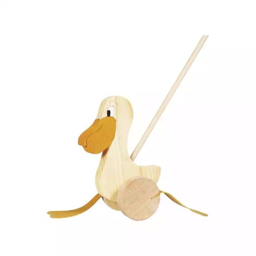 Pelicanul prietenos- Jucarie de impins pentru bebelusi
