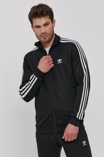 Adidas Originals Bluză H09112 bărbați, culoarea negru, cu imprimeu