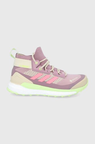 adidas TERREX pantofi Free Hiker femei, culoarea roz