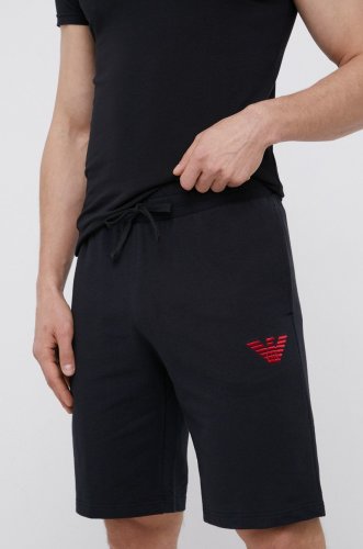 Emporio Armani Underwear Pantaloni scurți bărbați, culoarea negru
