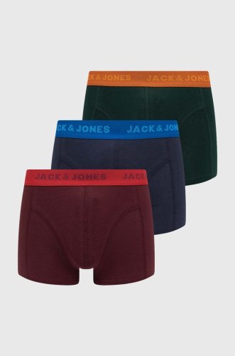Jack & Jones boxeri copii 3-pack culoarea verde