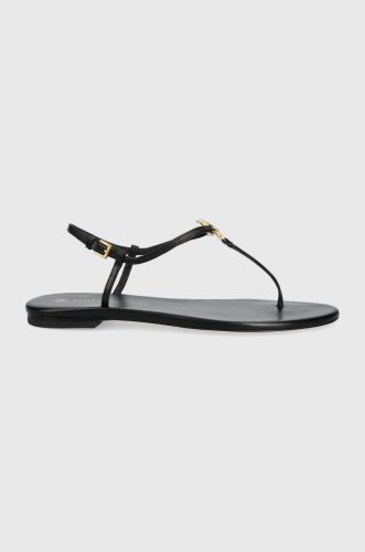 Tory Burch sandale de piele Capri femei, culoarea negru