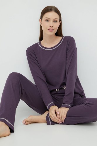 United Colors of Benetton pijama femei, culoarea violet