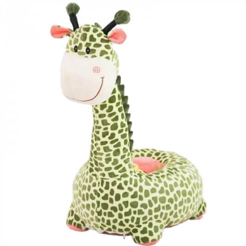 Fotoliu Girafa Verde Cu Pete Jucarie Din Plus