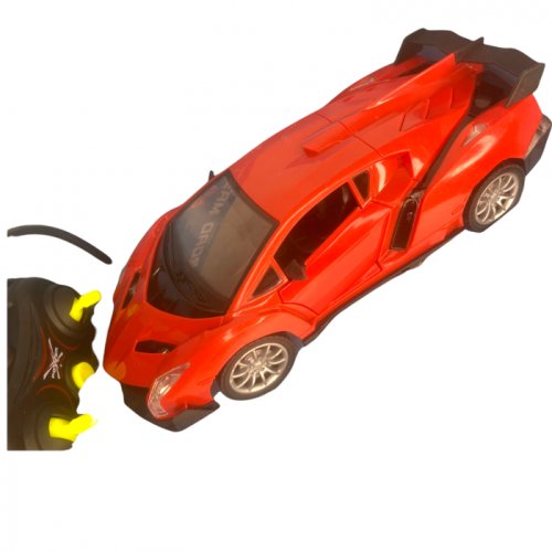 Masina de curse, Lamborghini, cu telecomanda, rosu, scara 1:20