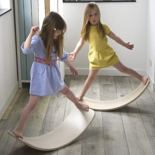 Placa de echilibru din lemn, Balance Board - Krista