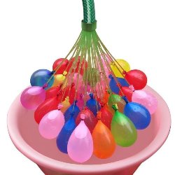 Set 111 Baloane Colorate pentru Apa, cu Sistem de Prindere