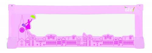 Bariera de protectie pentru pat Asalvo Bed Rail 150 cm London Pink