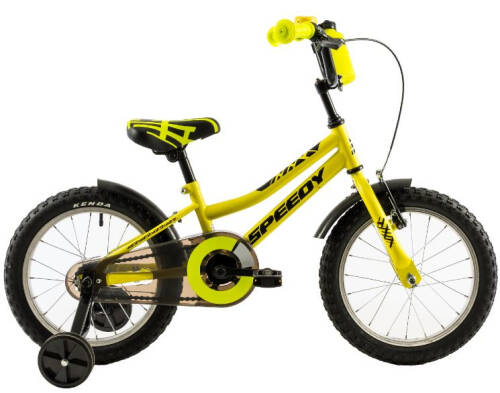 Bicicleta copii Dhs 1401 galben 14 inch