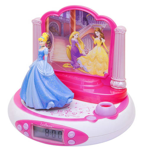 Ceas digital cu proiectie Disney Princess Roz