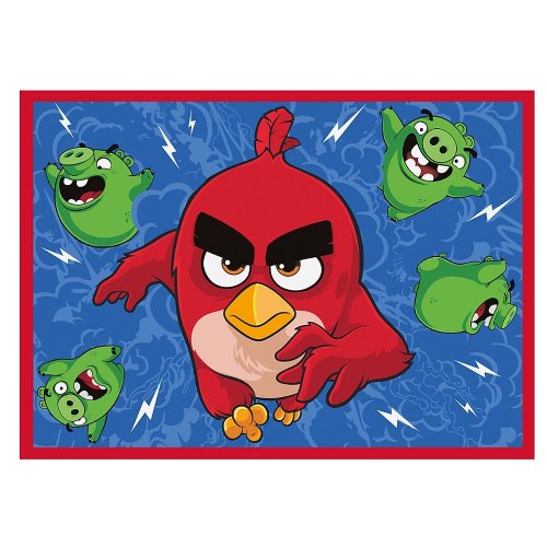 Covor Feathered Furios Angry Birds 95X133CM