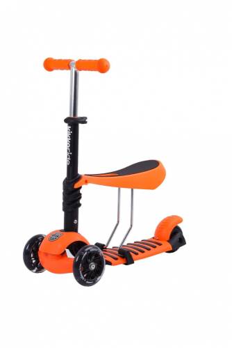 Trotineta evolutiva Scooter 3 in 1 Ride and Skate Orange