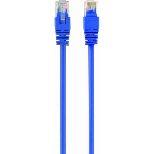 Cablu UTP Retea, Albastru, Cat5e, 20m Lungime - Cablu Ethernet cu Mufa, Conector RJ45