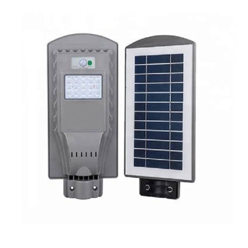 Corp LED Stradal cu Panou Solar Integrat si senzor, 30 W, cu telecomanda, 6400k, IP65