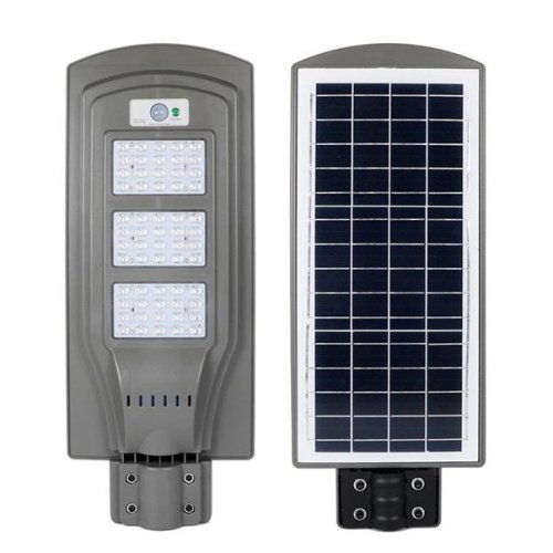 Corp LED Stradal cu Panou Solar Integrat si senzor, 90 W, cu telecomanda, 6400k, IP65