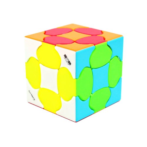 Cub Magic 3x3x3, QiYi Fluffy Speedcube, Stickerless, 464CUB-1