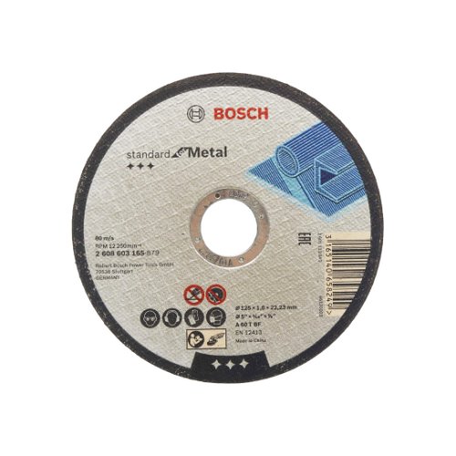 Disc pentru metal BOSCH 2608603165, A 60 T BF, 125 mm, 22,23 mm, 1,6 mm