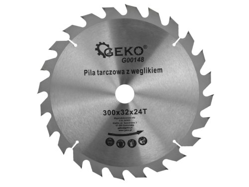 Disc pentru taierea lemnului 300x32x24T, GEKO G00148