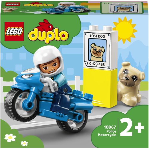 Lego Duplo Motocicleta De Politie 10967, 5 piese