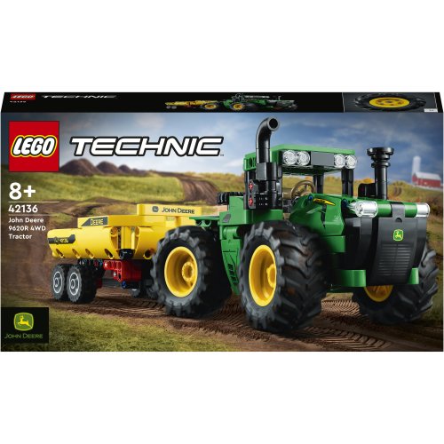 Lego Technic Tractor John Deere 42136, 390 piese