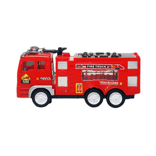 Masina de pompieri de jucarie, interactiva, cu sunete si lumini, 27x 13 x 9 cm, WP8002 RCO®