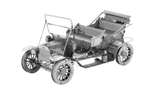 Nano Puzzle 3D, Metalic, Educativ, Model Masina Epoca Ford T 1908