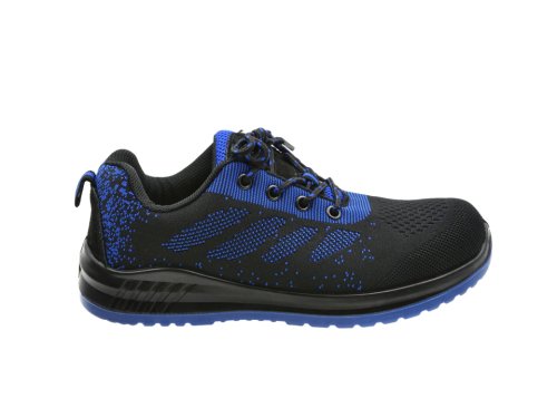 Pantofi sport de protectie GEKO, modelul nr. 5 S1P SRC, marimea 43, culoare albastru-negru