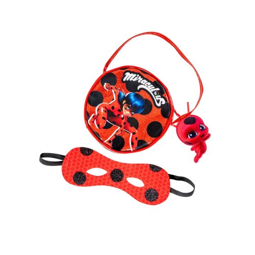 Set geanta si masca Ladybug - Buburuza Miraculoasa pentru fete Universal 3-10 ani