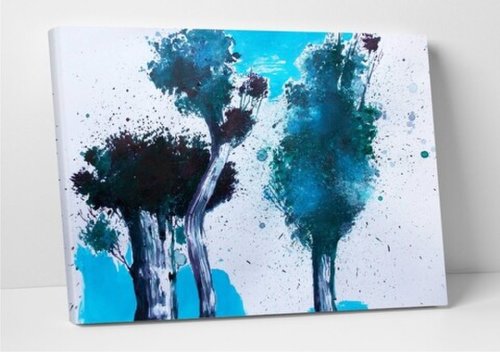 Tablou decorativ Egon, Modacanvas, 50x70 cm, canvas, multicolor