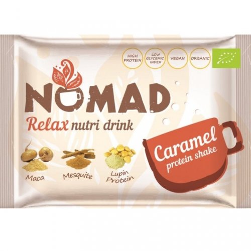 Bautura instant Relax caramel NutriDrink plic 24g - NOMAD
