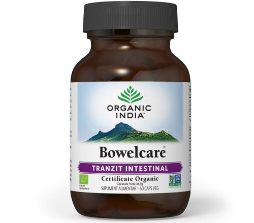 Bowelcare [tranzit intestinal] 60cps - ORGANIC INDIA