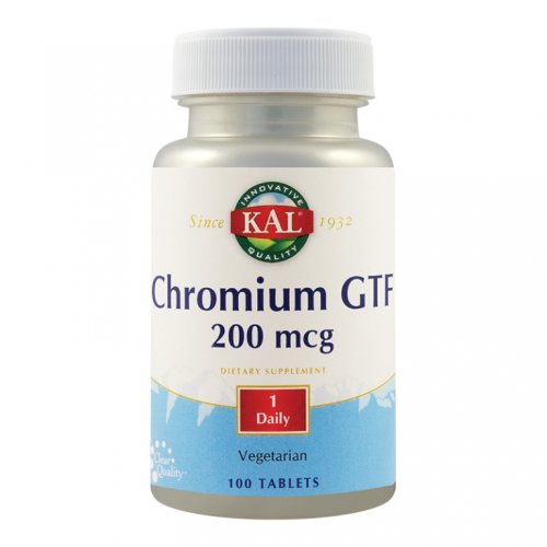 Chromium gtf 200mcg 100cp - Kal