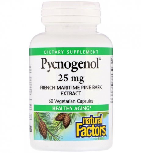 Pycnogenol 25mg 60cps - NATURAL FACTORS