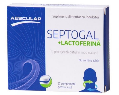 Septogal lactoferina 27cp - AESCULAP